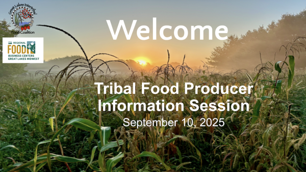 The opening slide of the presentation reads 