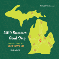 Michigan map.