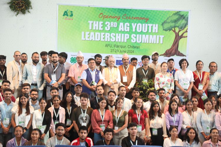 1.	Opening Ceremony of Third Ag Youth Leadership Summit. All images courtesy of Lok Raj Awasthi.