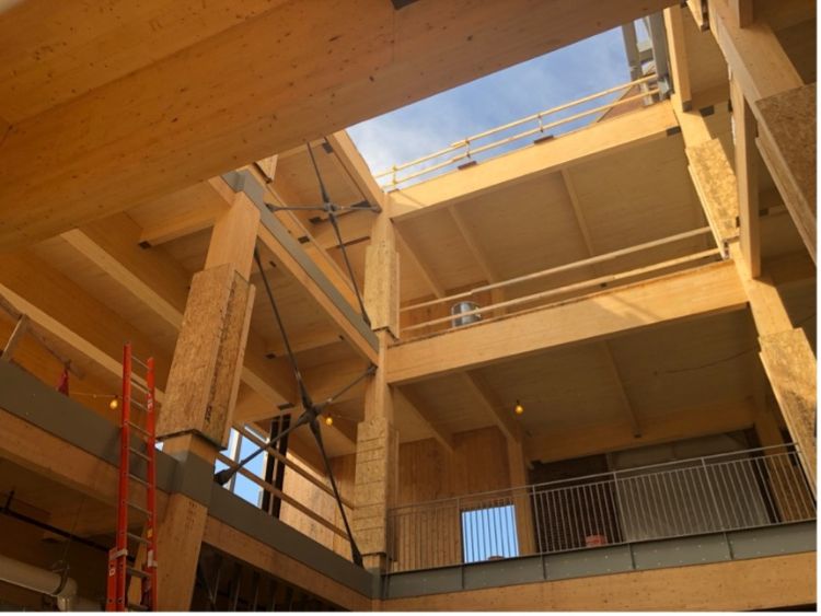 MSU STEM Teaching and Learning Facility under construction.