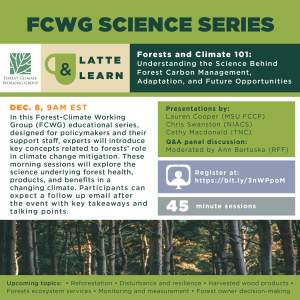 Latte & Learn: Forest Carbon 101