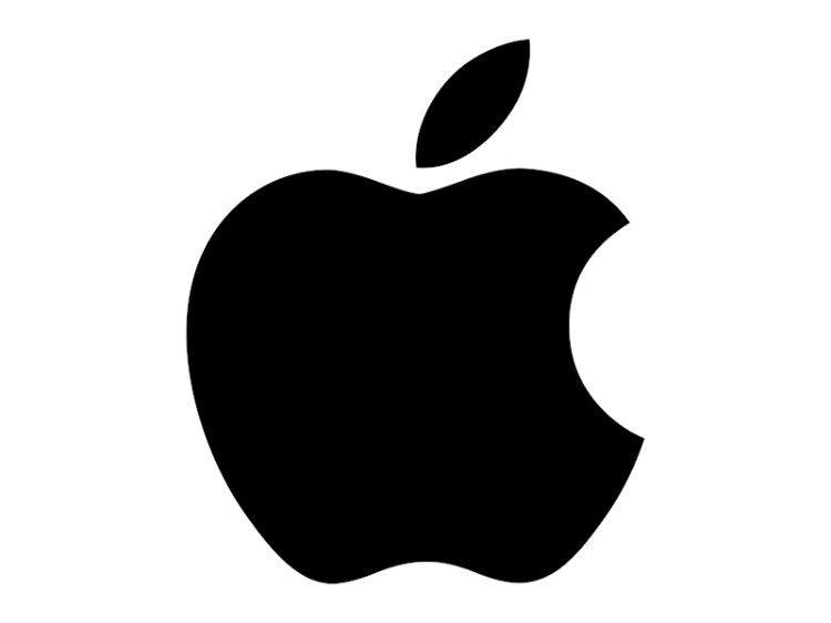 Apple logo.