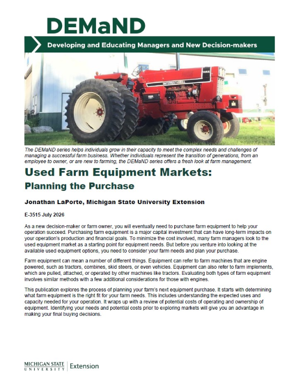 Front page of bulletin E-3515
