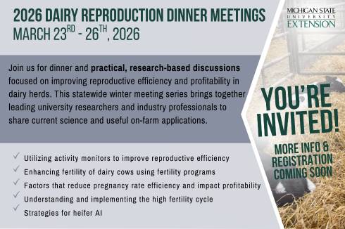 postcard for dairy reproduction dinner