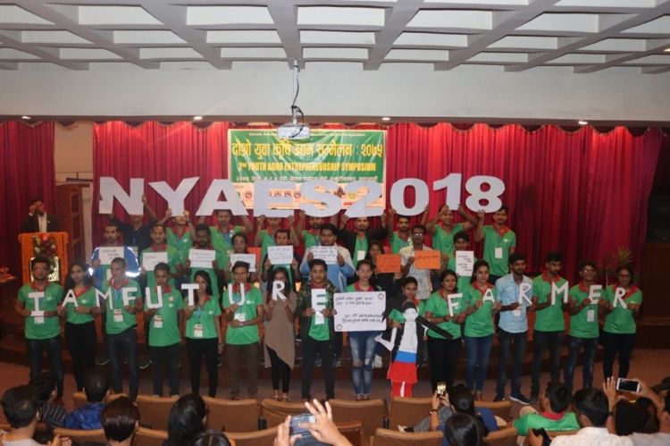 NYAES2018 “I am Future Farmer”.  All images courtesy of Lok Raj Awasthi.