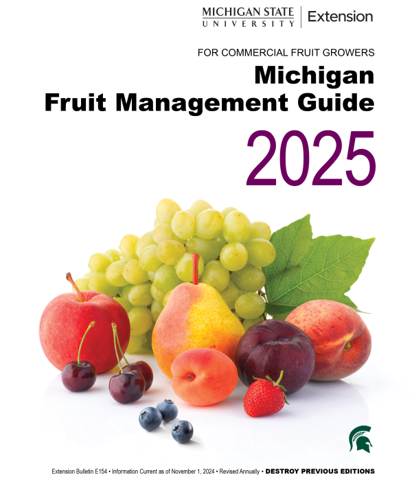 Front cover 2025 Fruit Management Guide.