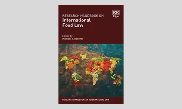 First page of Research Handbook on International Food Law