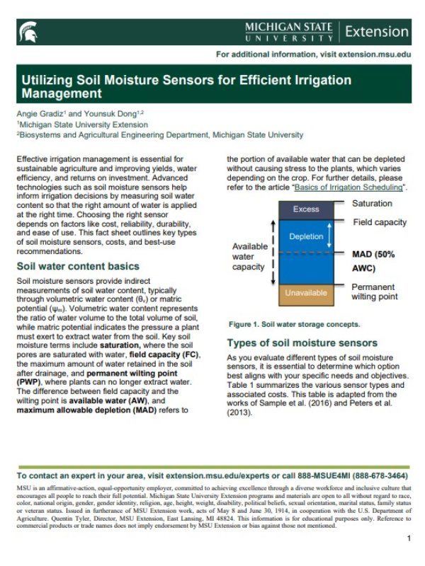 A photo of the first page of the resource.