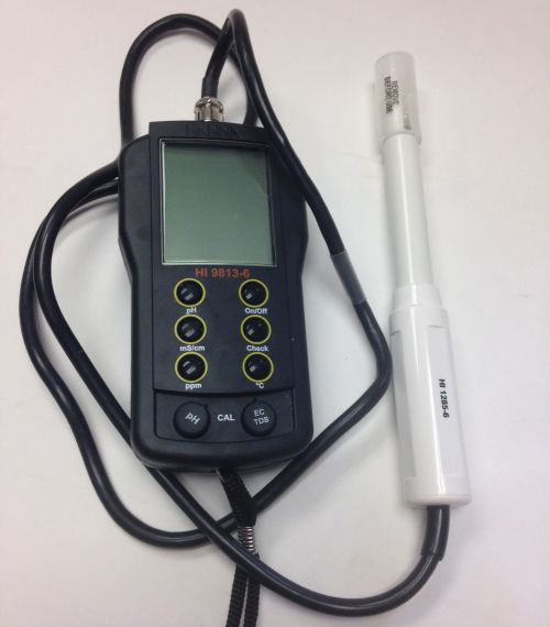 Photo 1. The Hanna Instruments HI 9313-6 meter that I will be using for demonstration purposes.