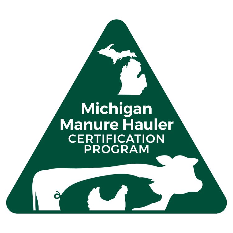 Logo of the Michigan Manure Hauler Certification Program