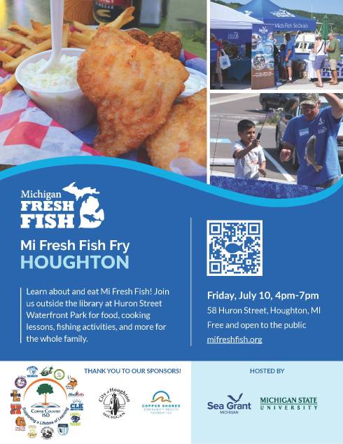 flyer for event featuring pictures of food and booths from previous year. All text in flyer is included in this event listing.