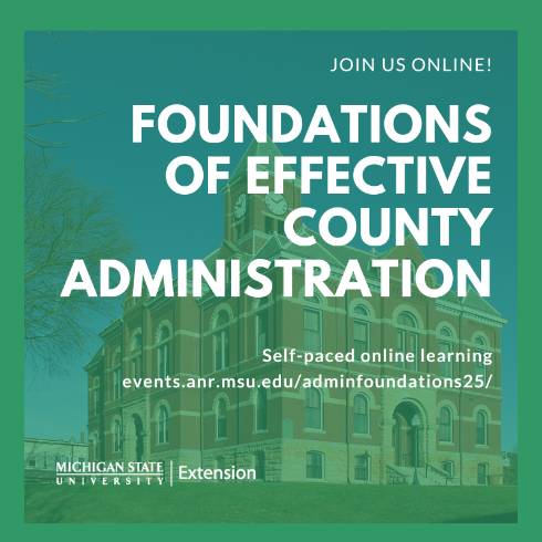 Image with title Foundations of Effective County Administration