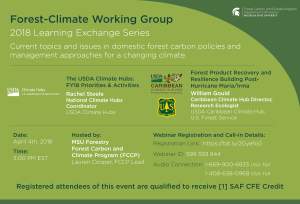 Forest-Climate Working Group Learning Exchange Series Session #2