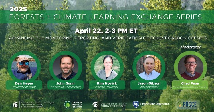 Webinar four of the 2025 Learning Exchange Series. This panel will be moderated by Penn State Associate Professor, Melissa Kreye, and will feature Dave McEvoy (Appalachian State University), Tammy Kowalczyk (Appalachian State University), Raju Pokharel (Michigan State University), and Tammy Cushing (University of Florida) who will discuss 
