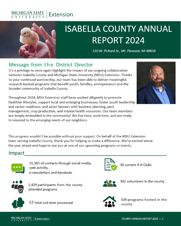 Cover photo of the report