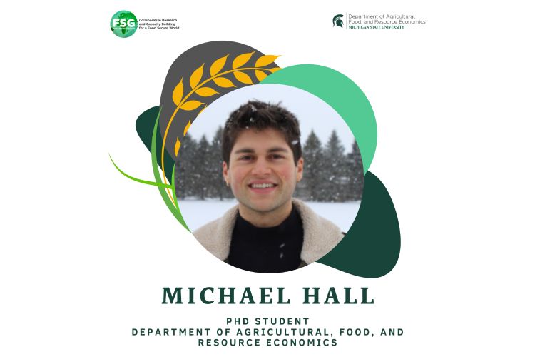Michael Hall, a Ph.D. student at MSU