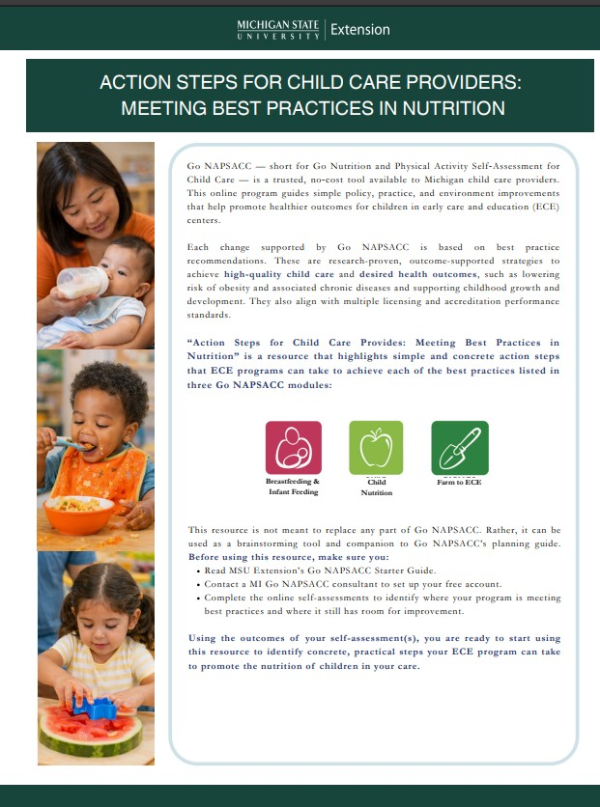 A photo of the first page of the resource.