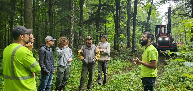 MSU IAT Forestry students