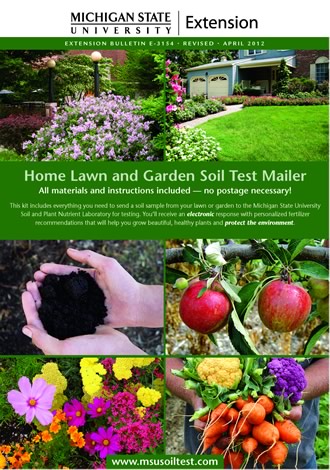 MSU soil test mailer