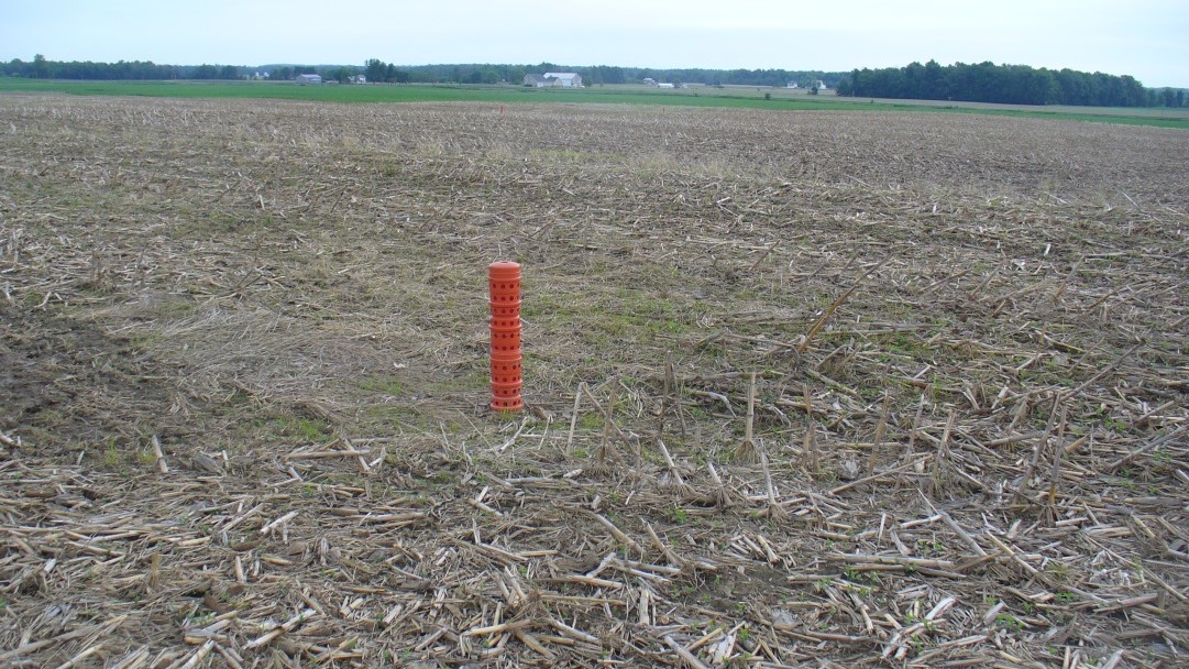 A surface inlet before being replaced by a surface inlet.
