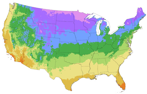 plant hardiness zone map plant hardiness zone map
