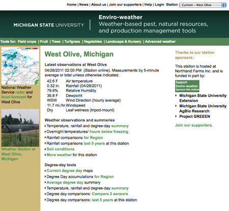 The “station page.” The “station page.”